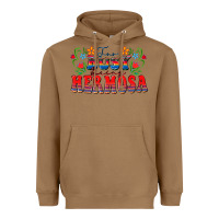 Toasted Coconut Too busy being hermosa Heavyweight Hoodie - FaDigitalArtStudio