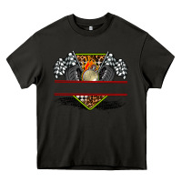 Asphalt race flag and race equipment Heavy Core Tee - AdoDesignShop