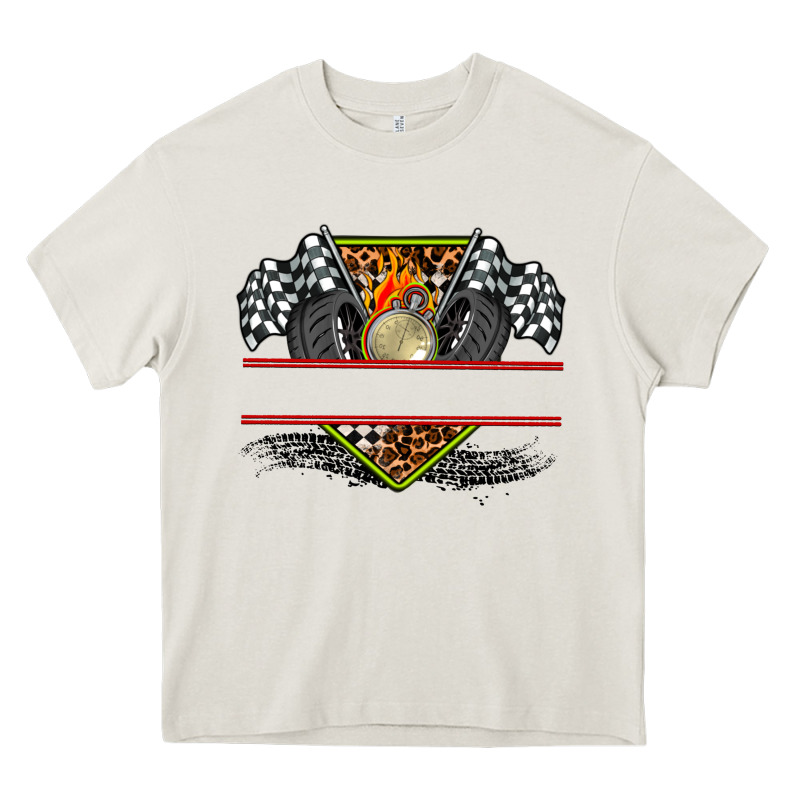 Race Flag And Race Equipment Heavy Core Tee by AdoDesignShop | Teevron