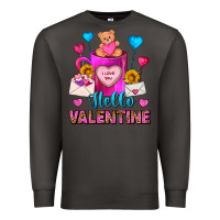 Smoke Hello Valentine Valentine's Day Coffee Mug Premium Sweatshirt - FaDigitalArtStudio