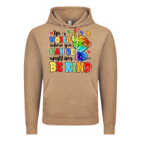 Vintage Coffee in a world where you can be anything be kind Vintage Hoodie - MaliasSmallBusiness
