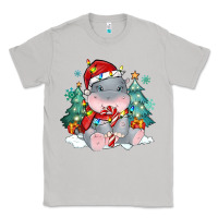 Moon Dust cute christmas hippopotamus Classic Tee - MaliasSmallBusiness