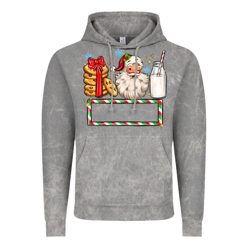 Christmas Santa Custom Name Vintage Hoodie by MaliasSmallBusiness | Teevron