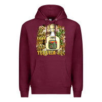 Burgundy he don't love me like tequila does Premium Hoodie - JahusDesignShop