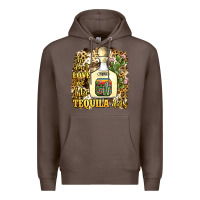 Coffee he don't love me like tequila does Premium Hoodie - JahusDesignShop