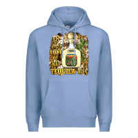 Colony Blue he don't love me like tequila does Premium Hoodie - JahusDesignShop
