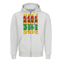 Dove Grey unapologetically dope cowgirl Zipper Hoodie - CowGirlArtShop