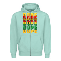 Seafoam unapologetically dope cowgirl Zipper Hoodie - CowGirlArtShop