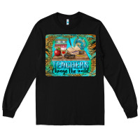 Black teachers change the world mousepad Long Sleeve Tee - BarkalooDesign