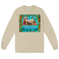 Mushroom teachers change the world mousepad Long Sleeve Tee - BarkalooDesign