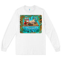 White teachers change the world mousepad Long Sleeve Tee - BarkalooDesign