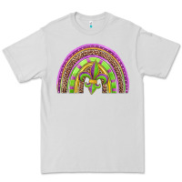 Dove Grey mardi gras rainbow Premium Tee - Jasminsmagicworld