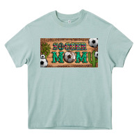 Arona soccer mom with ball and cactus and serape licanse plate Heavy Core Tee - Artiststas
