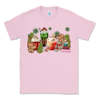 Bubblegum Pink gingerbread coffee Classic Tee - MaliasSmallBusiness