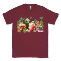 Burgundy gingerbread coffee Classic Tee - MaliasSmallBusiness