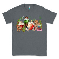 Charcoal Heather gingerbread coffee Classic Tee - MaliasSmallBusiness