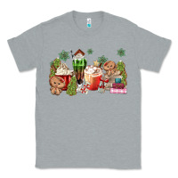 Heather Grey gingerbread coffee Classic Tee - MaliasSmallBusiness