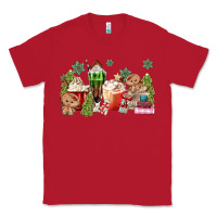 Red gingerbread coffee Classic Tee - MaliasSmallBusiness