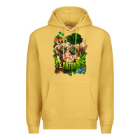 Antique Gold St. Patrick's Day Cow Premium Hoodie - HowdyJamesFarm