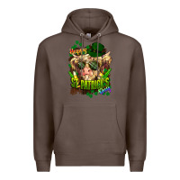 Coffee St. Patrick's Day Cow Premium Hoodie - HowdyJamesFarm