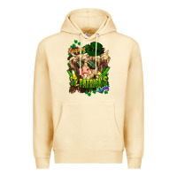 Pina Colada St. Patrick's Day Cow Premium Hoodie - HowdyJamesFarm