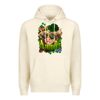 Sandshell St. Patrick's Day Cow Premium Hoodie - HowdyJamesFarm