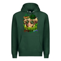 Sports Green St. Patrick's Day Cow Premium Hoodie - HowdyJamesFarm