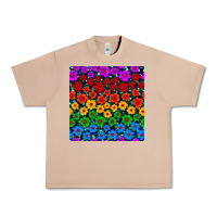 Burro Pride lgbtq flowers seamless pattern Urban Heavy Tee - BundleAndBundleShop