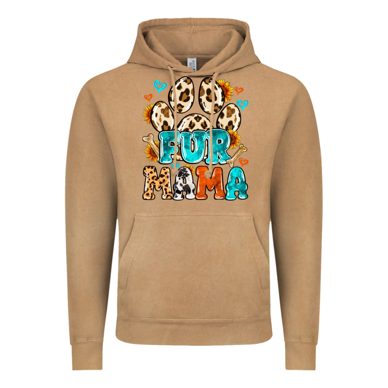 Fur Mama Vintage Hoodie by MaliasSmallBusiness | Teevron