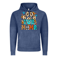 Vintage Denim fur mama Vintage Hoodie - MaliasSmallBusiness