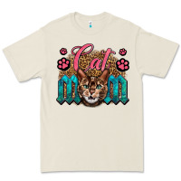 Bone Western Cat Mom Premium Tee - LillyAllenDesigns