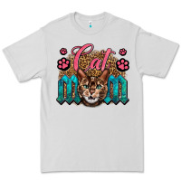 Dove Grey Western Cat Mom Premium Tee - LillyAllenDesigns