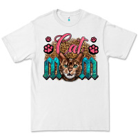 White Western Cat Mom Premium Tee - LillyAllenDesigns
