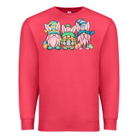 Cardinal Easter gnomes Premium Sweatshirt - OliviaCreatesArt