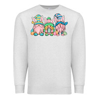 Oatmeal Heather Easter gnomes Premium Sweatshirt - OliviaCreatesArt