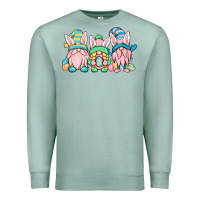 Seafoam Easter gnomes Premium Sweatshirt - OliviaCreatesArt