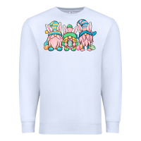 White Easter gnomes Premium Sweatshirt - OliviaCreatesArt