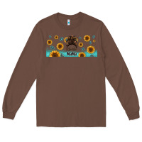 Chestnut western mama messy bun Long Sleeve Tee - Jasminsmagicworld