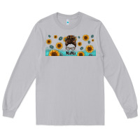 Moon Dust western mama messy bun Long Sleeve Tee - Jasminsmagicworld