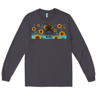 Smoke western mama messy bun Long Sleeve Tee - Jasminsmagicworld