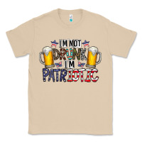 Mushroom I'm Not Drunk I'm Patriotic Classic Tee - CowhideDigitalArt