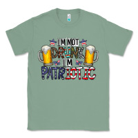 Sage I'm Not Drunk I'm Patriotic Classic Tee - CowhideDigitalArt