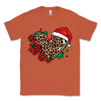 Copper christmas paw heart Classic Tee - MaliasSmallBusiness