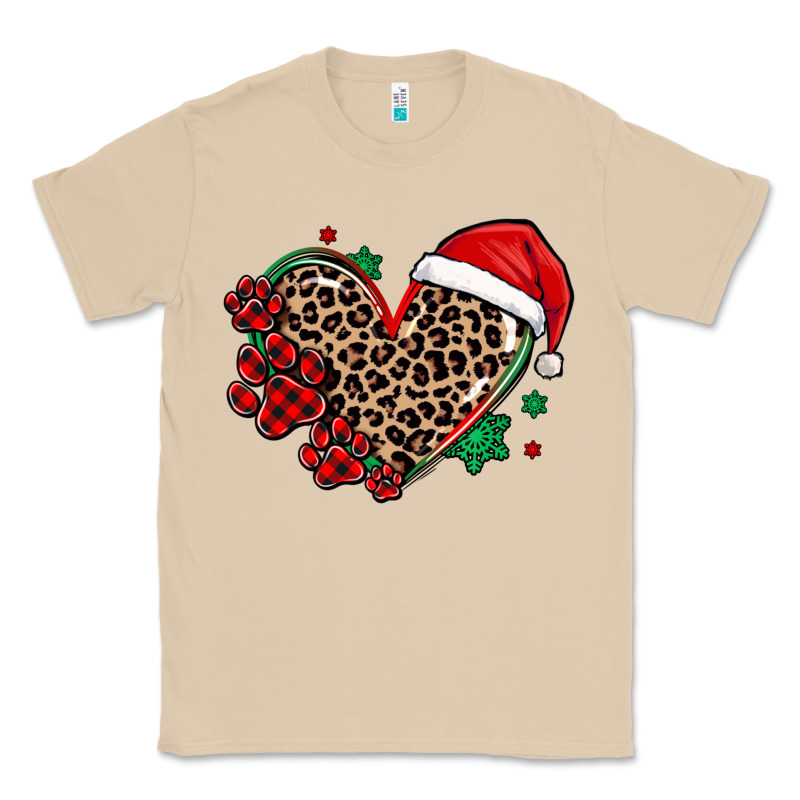 Christmas Paw Heart Classic Tee by MaliasSmallBusiness | Teevron
