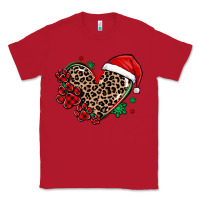 Red christmas paw heart Classic Tee - MaliasSmallBusiness