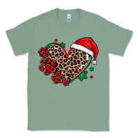 Sage christmas paw heart Classic Tee - MaliasSmallBusiness