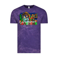 Cloud Purple Love Came  Down Luke 2 11 Vintage Tee - MaliasSmallBusiness