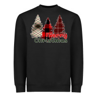 Black Merry Christmas Heavyweight Sweatshirt - Bettercallsaul