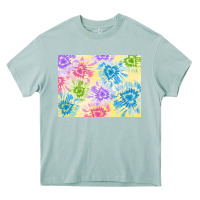 Arona tie dye heart shaped background 3200x2400 Heavy Core Tee - AdoDesignShop