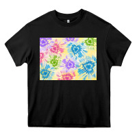 Black tie dye heart shaped background 3200x2400 Heavy Core Tee - AdoDesignShop